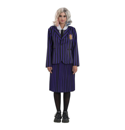 Feestbazaar Wednesday © School Uniform Dames Zwart/Violet