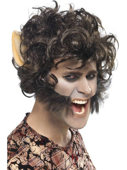 Feestbazaar Weerwolf pruik