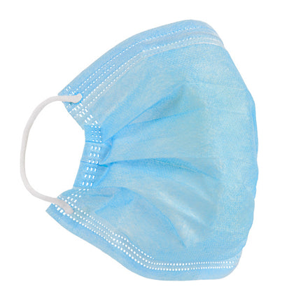 Feestbazaar Wegwerp Mondkapje 3-Laags Blauw