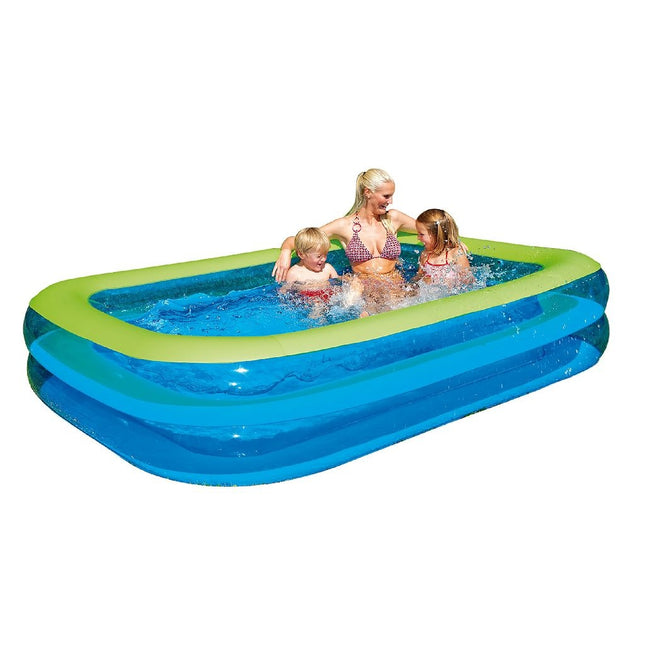 Feestbazaar Wehncke Family Pool Opblaaszwembad (262x175x50cm)