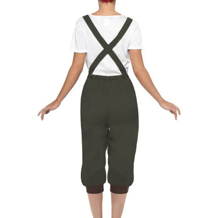 Feestbazaar Werkoutfit boerin 40's