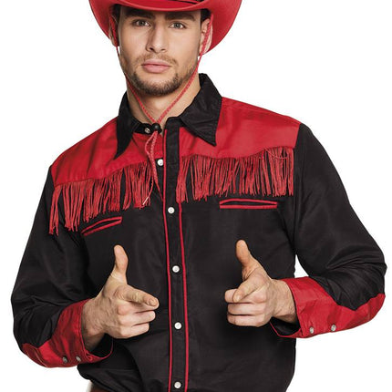Feestbazaar Western blouse heren