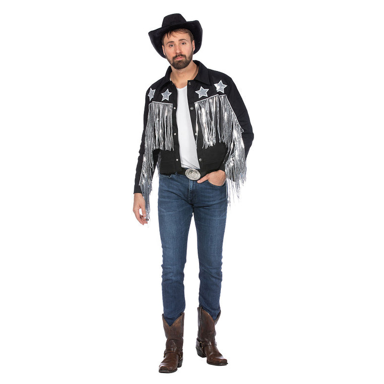 Feestbazaar Western Jasje Wild West Star Heren