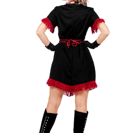 Feestbazaar Western Jurk Cowgirl Dames Premium