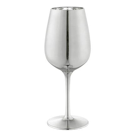 Feestbazaar Wijnglas Glamour Zilver (450ml)