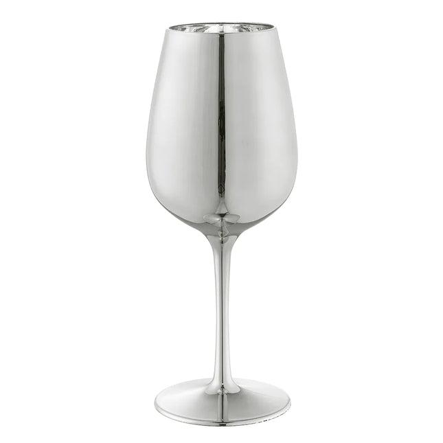 Feestbazaar Wijnglas Glamour Zilver (450ml)