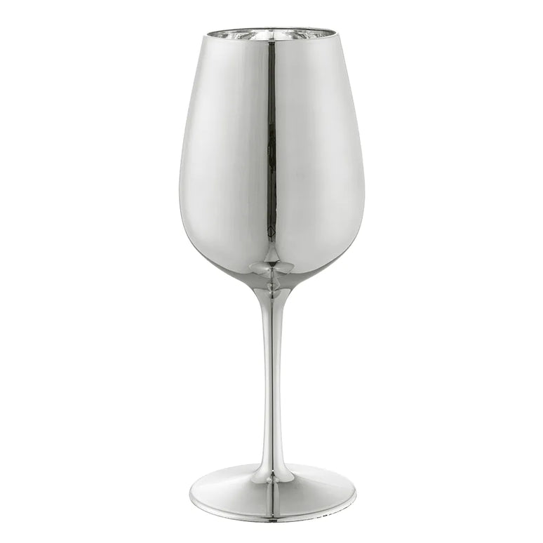 Feestbazaar Wijnglas Glamour Zilver (450ml)