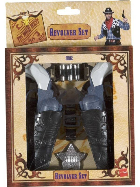 Feestbazaar Wild West Revolver set