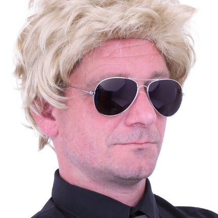 Feestbazaar Wilde Pruik Blond Mannen Ryan