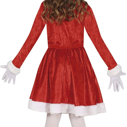 Feestbazaar Winter Kerstmis Girl kostuum Kind