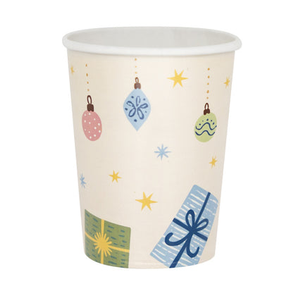 Feestbazaar Winter Woodland Bekers (8st)