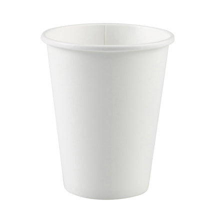 Feestbazaar Witte bekers karton 250ml (8st)