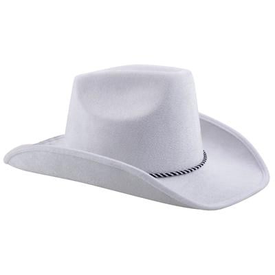 Feestbazaar Witte Cowboyhoed Fluweel Goodwin