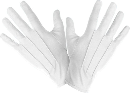 Feestbazaar Witte handschoenen