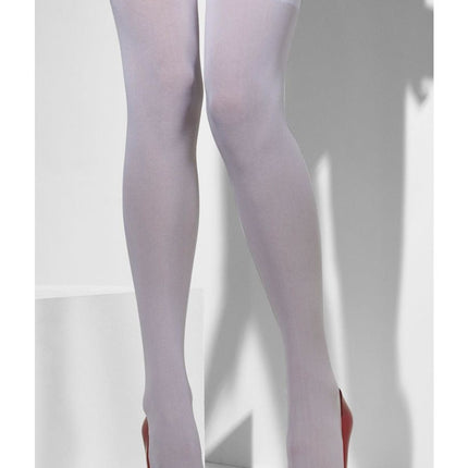 Feestbazaar Witte Pantykousen Basic