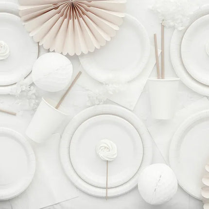 Feestbazaar Witte servetten 20 stuks