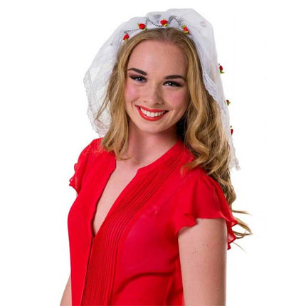 Feestbazaar Witte tiara bruid Vrijgezellen Party