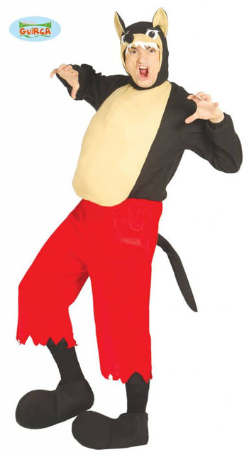 Feestbazaar Wolf kostuum volwassenen