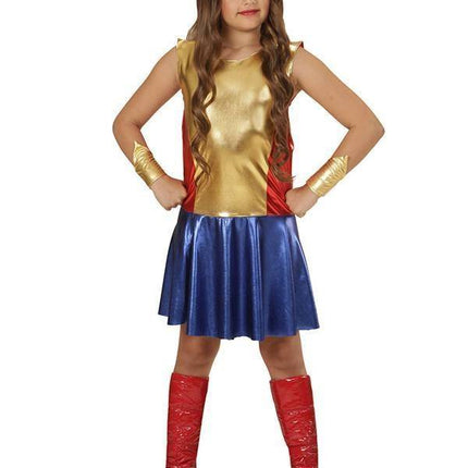 Feestbazaar Wonder Woman meisjes kostuum