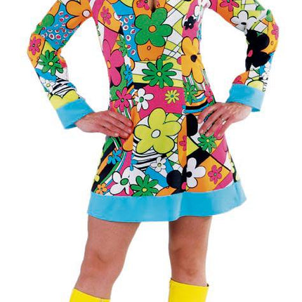 Feestbazaar Woodstock girl jurk