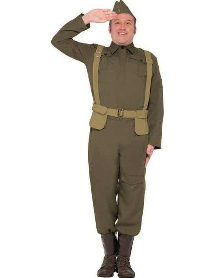 Feestbazaar WW2 Home Guard leger kostuum