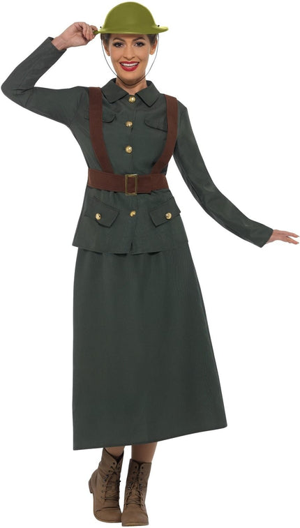Feestbazaar WW2 Leger Dames Kostuum