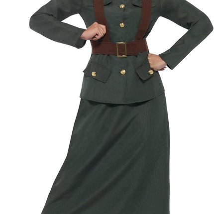 Feestbazaar WW2 Leger Dames Kostuum