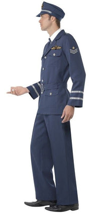 Feestbazaar WW2 Luchtmacht kostuum blauw