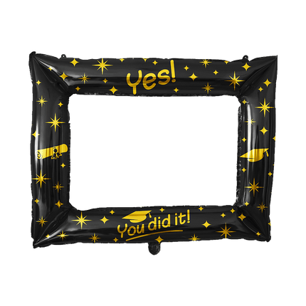 Feestbazaar Yes You did it Classy Photo Frame Goud/Zwart
