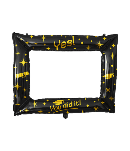 Feestbazaar Yes You did it Classy Photo Frame Goud/Zwart