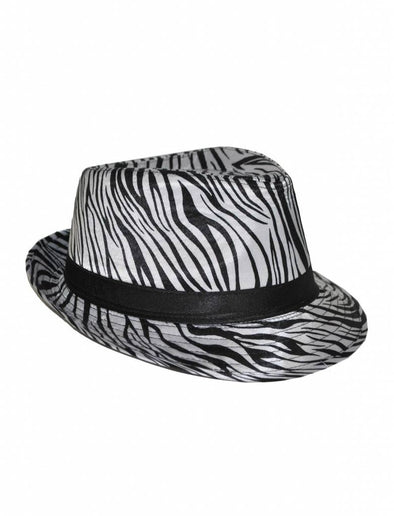 Feestbazaar Zebra hoed Safari