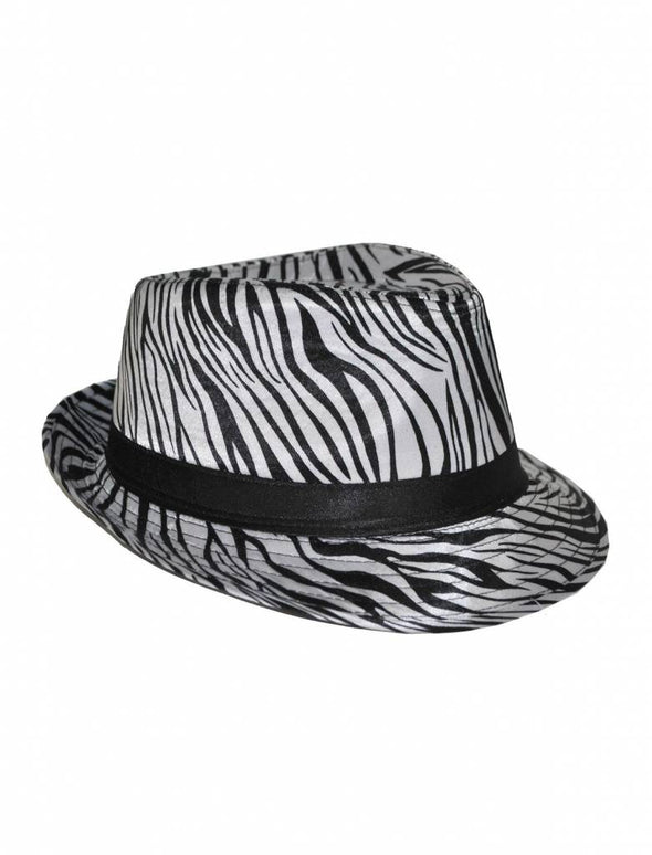 Feestbazaar Zebra hoed Safari