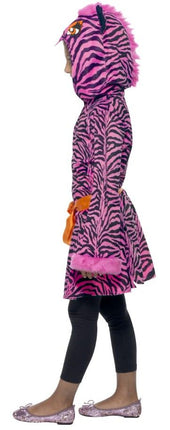 Feestbazaar Zebra jasje kind pink