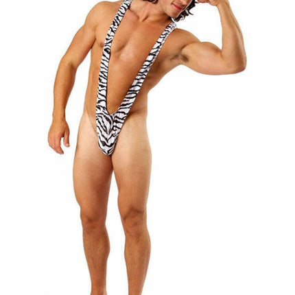Feestbazaar Zebra Mankini