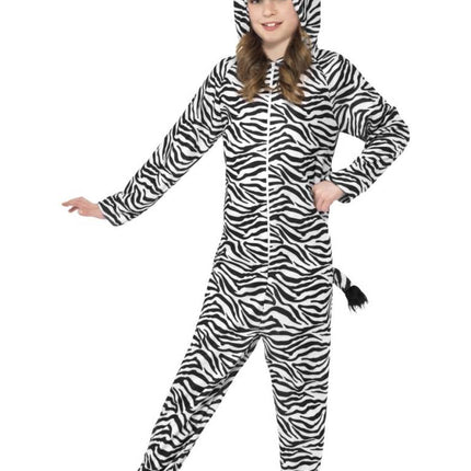 Feestbazaar Zebra pakje kind