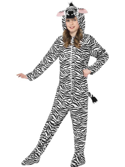 Feestbazaar Zebra pakje kind