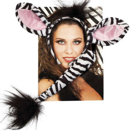 Feestbazaar Zebra set
