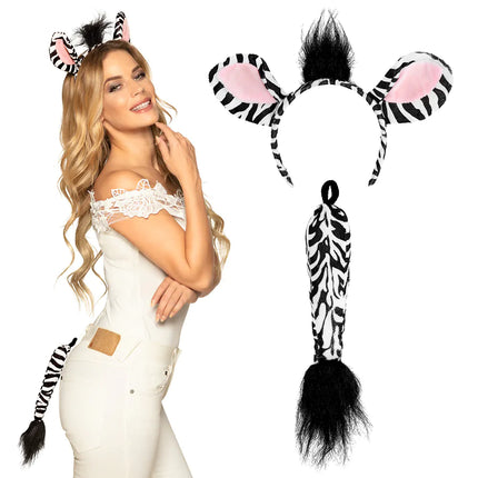 Feestbazaar Zebra set