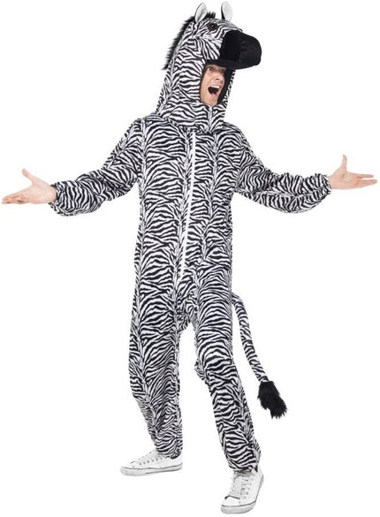 Feestbazaar Zebra verkleedpak