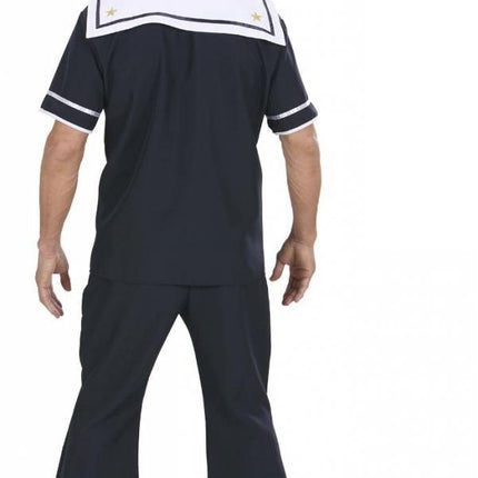 Feestbazaar Zeeman kostuum man blauw
