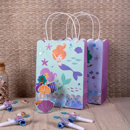Feestbazaar Zeemeermin Magic Geschenktasjes (6st)