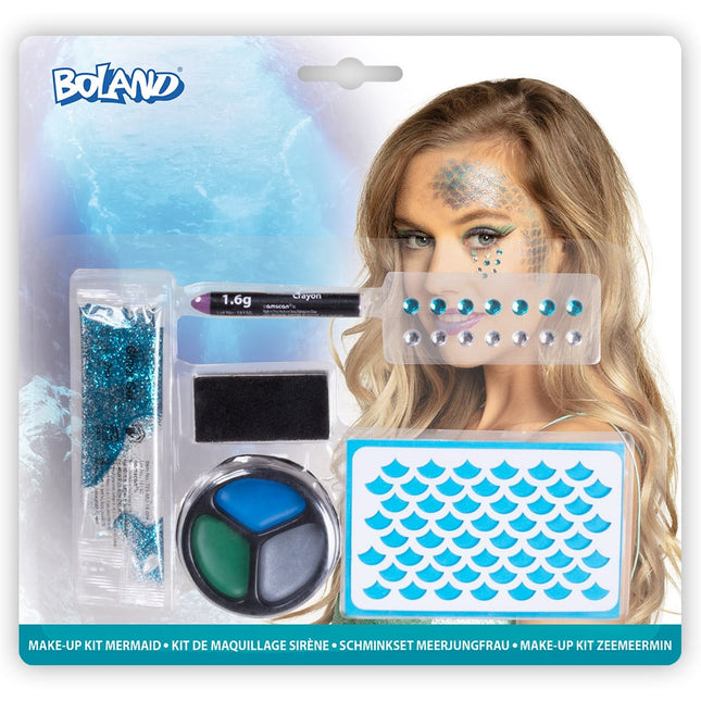 Feestbazaar Zeemeerminnen Make-up kit
