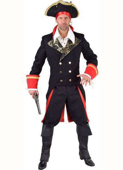 Feestbazaar Zeerover mantel luxe