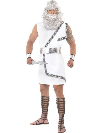 Feestbazaar Zeus kostuum man