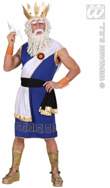 Feestbazaar Zeus kostuum man