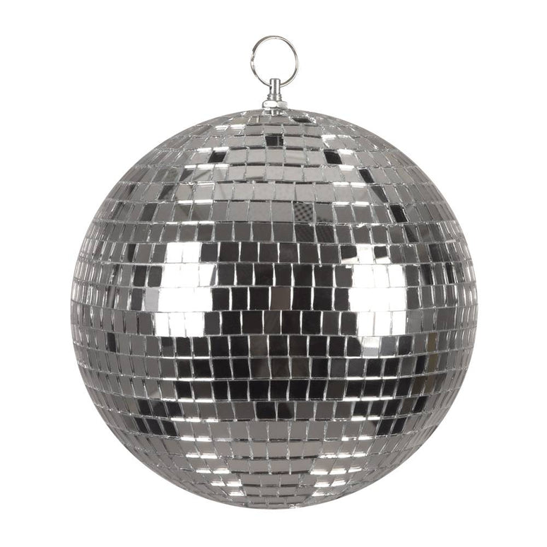 Feestbazaar Zilveren discobal 20 cm