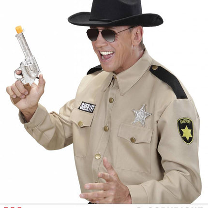 Feestbazaar Zilveren Sheriff ster