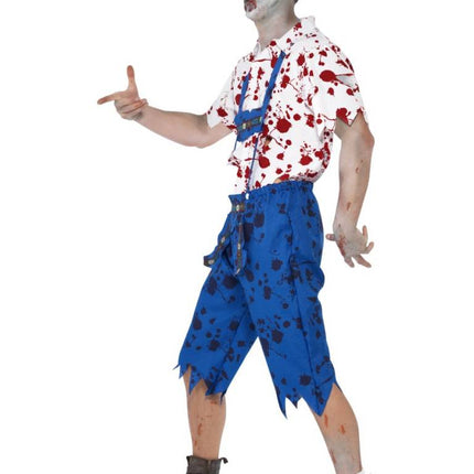 Feestbazaar Zombie Bavaria kostuum man