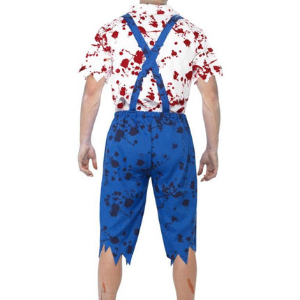 Feestbazaar Zombie Bavaria kostuum man