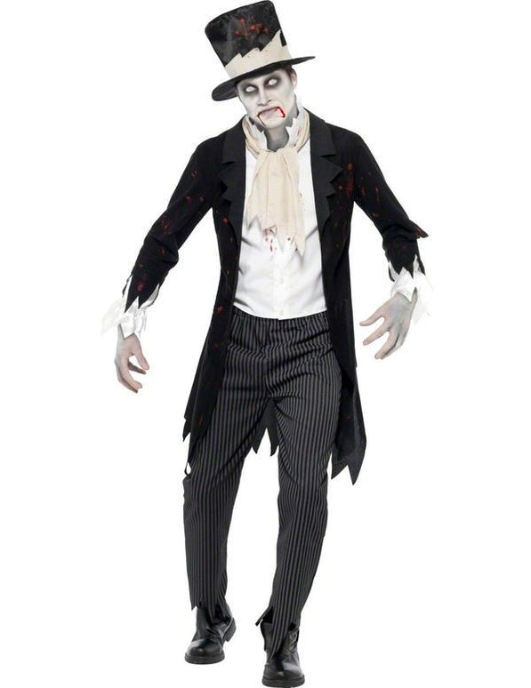 Feestbazaar Zombie Bruidegom kostuum